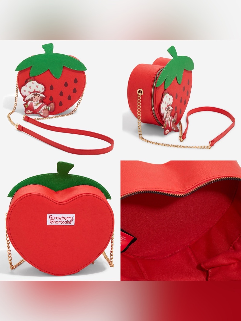 NWOT Strawberry Shortcake Figural
Crossbody Bag
